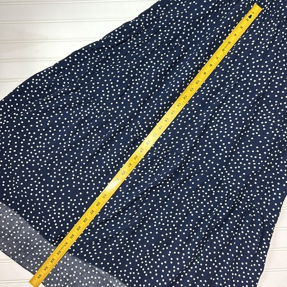 Pretty Garden navy polkadot halter sundress M - Picture 10 of 10